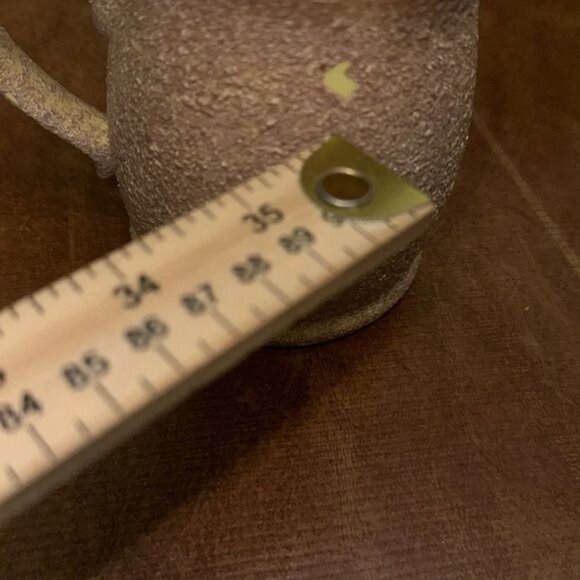 Set Of 5 Beige Textured Ceramic Coffee Mugs - Picture 8 of 14